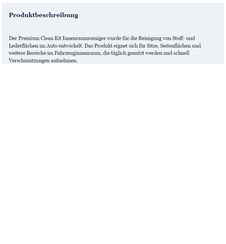 Vorschau der Produktbeschreibung