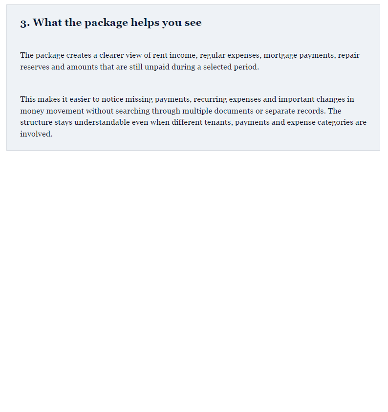 Property dashboard visibility preview